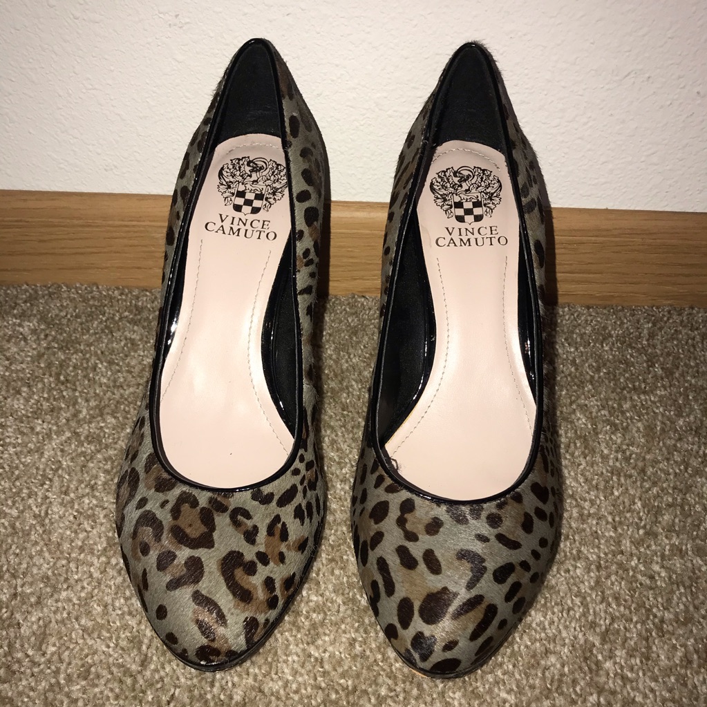 Vince Camuto Animal Print Heels